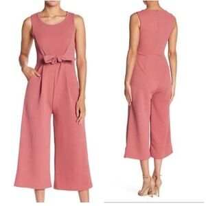 Sleeveless pantsuit / jumpsuit Romeo & Juliet Couture textured size small retro